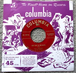 Guy Mitchell With Ray Conniff - Knee Deep In The Blues 7" Single NEAR MINT - Picture 1 of 3