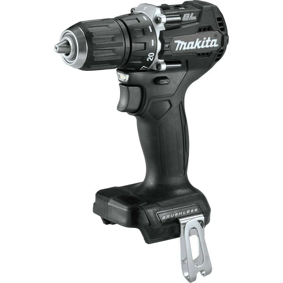 Makita Sub-Compact XPH15ZB 18V LXT Lith-Ion Brushless 1/2" Hammer Drill in Black - Image 1 of 4