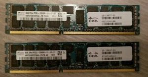 16GB Hynix (2 x 8GB) 2Rx4 PC3-12800R HMT31GR7CFR4A - PB ECC REG RAM 15-13637-01 - Picture 1 of 1