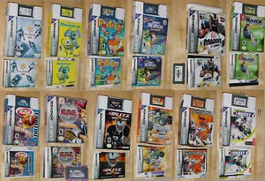 GAMEBOY ADVANCE CHOOSE FROM FOOTBALL RAZOR MADDEN POKEMON HOCKEY PACMAN YU-GI-OH - Picture 1 of 10