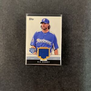 2012 Topps Update All-Star Stitches RA Dickey #AS-RD