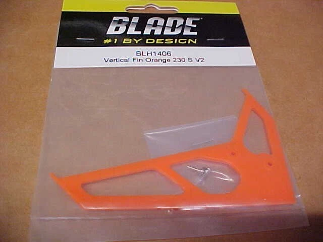 BLADE BLH1406 = ORANGE VERTICAL FIN: 230 S V2  (NEW) - Image 1 of 1