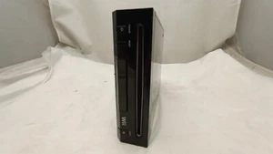 Nintendo Wii Console Black RVL-001 Tested Working w/ Cords & Sensor Bar - Picture 1 of 8