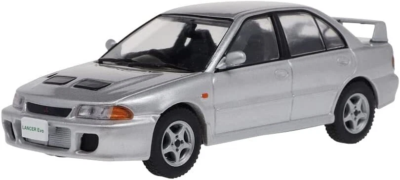FIRST 43 1/43 MITSUBISHI LANCER Evo.1 1992 Silver F43-162 F/S w/Tracking# Japan