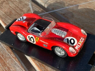 1:43 Brumm R155 1960 #10 Ferrari 250 TRS HP 300 "Mexico" - Never Displayed - Image 1 of 4