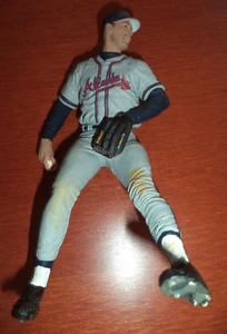 Atlanta Braves Greg Maddux Grey Jersey McFarlane Damaged - Picture 1 of 3