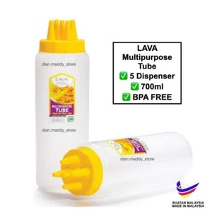 Funnel Lacy Crepe Roti Jala Pancake Mold 5 Tip Dispenser Perfect Pancake Crepe - Picture 1 of 3