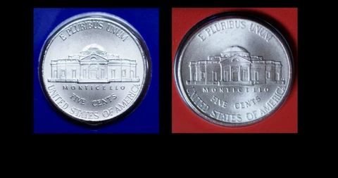 2009 P and D Jefferson Nickel 2 Uncirculated B.U. / Satin Finish Coin Set Cover
