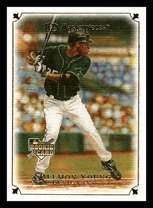 2007 Upper Deck Masterpieces Delmon Young RC Rookie #51 Centered Mint
