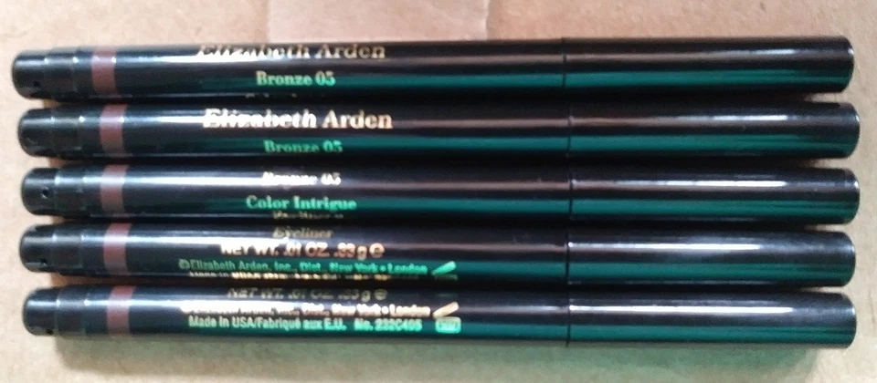 Lot of 5 Elizabeth Arden Color Intrigue Eyeliner Bronze 05 Unboxed DI$COUNT - Image 1 of 1