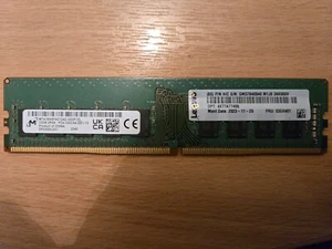 Mémoire serveur Micron 32 Go 2Rx8 DDR4-3200 REG ECC MTA18ASF4G72AZ-3G2F1ZL - Photo 1/2