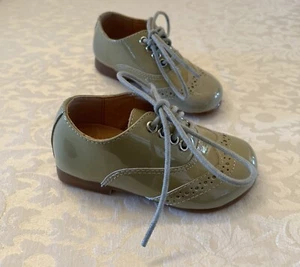 NWOT S Giovanni Oxford Dress Shoes - Dull Green, Size 22 (6) - Picture 1 of 6