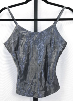 Camiseta sin mangas Pullover Attention gris plateado talla XS 55 % rayón 45 % poliéster RN#42000 Foto 1 de 3