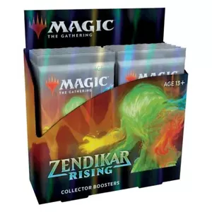 More details for magic the gathering : zendikar rising - collector booster box (12 packs)