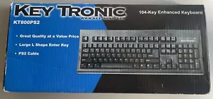 NEW/OPEN BOX Keytronic KT800 KT800PS2 Wired Keyboard - Picture 1 of 4