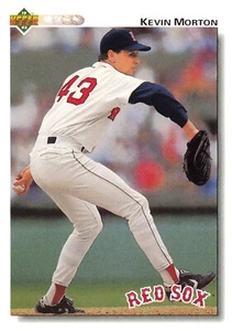 1992 Upper Deck #676 KEVIN MORTON Boston Red Sox Baseball - Picture 1 of 2