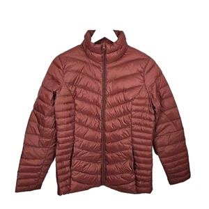 EK6665 Damen Steppjacke von The Outerwear, Braunrot, Gr.38 - Bild 1 von 4