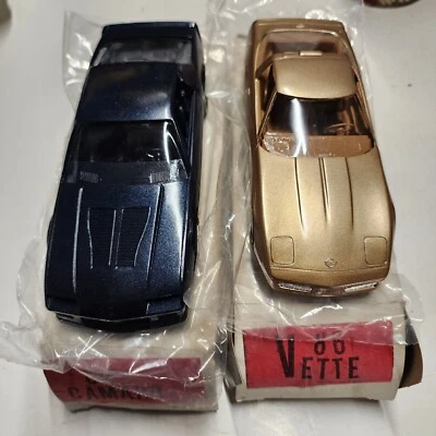 1.24 SCALE 1986 CHEVY CAMARO CORVETTE PROMO MODELS - Image 1 of 4