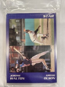 Jerome Walton & Gregg Olson 1990 Star 11-card Chicago Cubs & Balt Orioles Set 