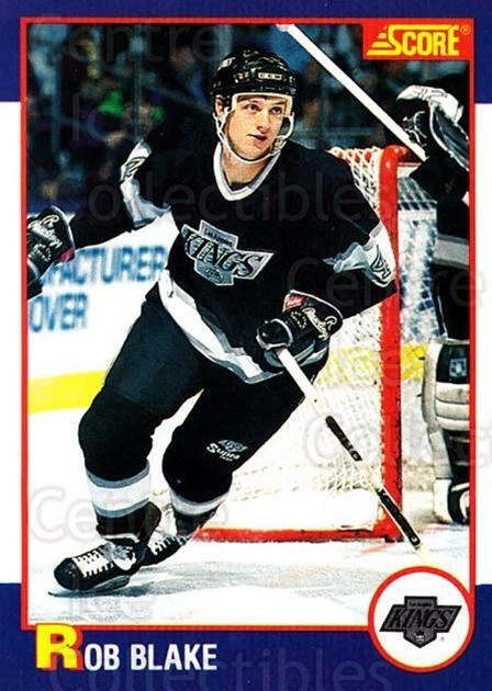 1991-92 Score Kelloggs #22 Rob Blake - Image 1 of 1