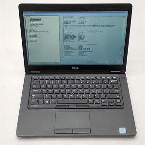 Dell Latitude 5480 Laptop Intel Core i7 7820HQ 2.90GHZ 14" Touch FHD 16GB NO HDD