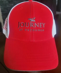 Journey At Pechanga Resort Golf Casino Bordado Sombrero Ajustable Rojo ¡Nuevo! - Imagen 1 de 6