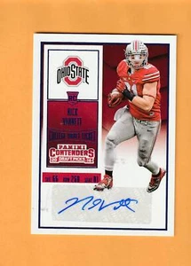 Nick Vannett Ohio State Buckeyes AUTO 2016 Contenders Draft Picks Blue Foil 4K - Picture 1 of 2