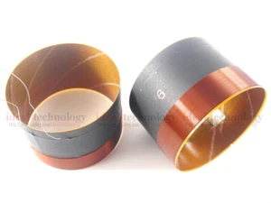 2 Stück 76,0 mm Audio Bass Lautsprecher Schwingspule Subwoofer Tieftöner Sound 2 Schichten - Bild 1 von 4