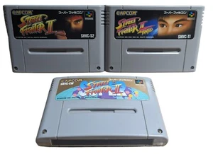 SUPER FAMICOM - Street Fighter II (x3 Cartridge Set) NTSC-J (JAPAN) - Imagen 1 de 2