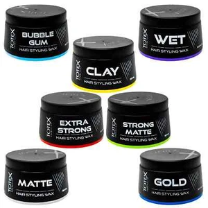 TOTEX Hair Styling Wax Full Set Natural-Wet-Shiny-Matte Look 7 PCS OFFER - Picture 1 of 8