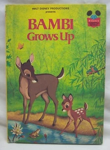 VINTAGE 1979 Walt Disney BAMBI Grows Up Disney's Wonderful World Of Reading BOOK - Bild 1 von 5