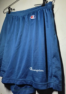 Vintage (3) Champion Spell Out Knee Shorts 90s Y2K USA Sports OG Size Large - Image 1 of 4