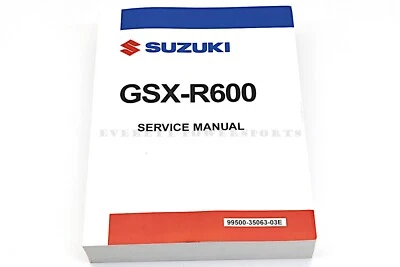 Service Shop Repair Maintenance Manual 1997-2000 GSX-R 600 Suzuki Diag OEM #E261 - Image 1 of 3