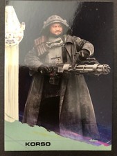 2018 Topps Solo Star Wars Story #21 Korso SILVER NrMint-Mint