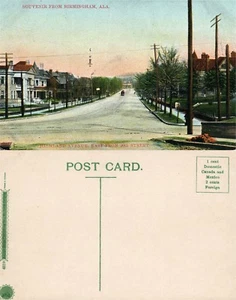 BIRMINGHAM AL HIGHLAND AVENUE ANTIQUE POSTCARD - Bild 1 von 1