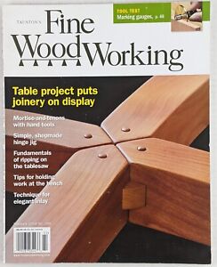 Fine Woodworking Magazine, February 2018 | Joinery, Tablesaw Ripping, Hinge Jig