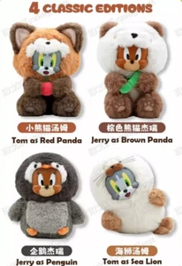 Tom Jerry In Animal Costume 4Pcs Non-Repetitive Vinyl Action Figures Soap Studio - Picture 1 of 12