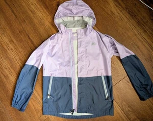 REI Girl's rain jacket lilac size L (14-16) - Picture 1 of 5