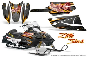 ARCTIC CAT FIRECAT 03-06 SNOWMOBILE GRAPHICS KIT WRAP CREATORX LSS - Bild 1 von 1