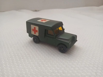 Vintage Corgi Juniors Land Rover Military Ambulance Made In Great Britain  - Image 1 of 4