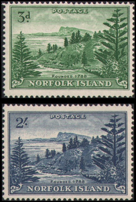 Norfolk Island #23-24 MNH - Image 1 of 1
