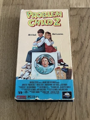 Problem Child 2 (VHS, 1991) John Ritter RARE OOP - Image 1 of 4