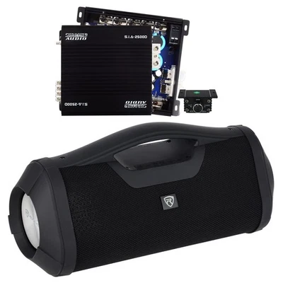 Amplificador mono Sundown Audio SIA-2500D 2500 vatios RMS @ 1 o 2 ohmios + altavoz doméstico Foto 1 de 4