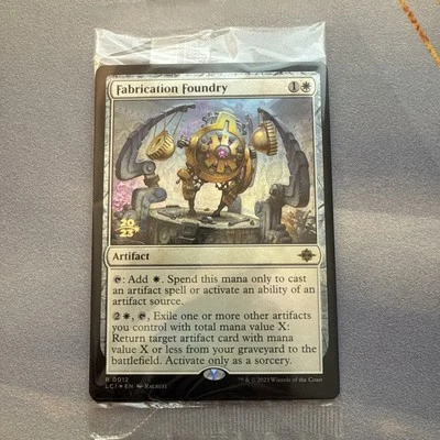 Fabrication Foundry FOIL Prerelease Promo SEALED 12 Ixalan LCI MTG Rare Unplayed - Image 1 of 3
