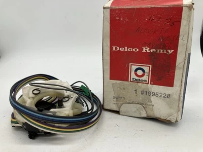 Interruptor de señal de giro para furgoneta Chevrolet GMC serie G/P 73-90 DELCO-REMY 1995228 TW30 Foto 1 de 4