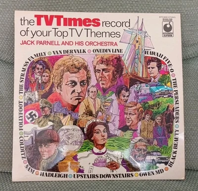 JACK PARNELL The TV Times Record Of Your Top TV Themes 1974 UK Vinyl LP BBC ITV - Image 1 of 2