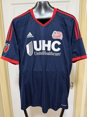 Adidas New England Revolution Soccer Jersey Mens Large - Image 1 of 4