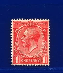 1919 SG361 1d Intense Scarlet-Vermilion N16(-) Hendon Shade £495 ecms - Bild 1 von 3