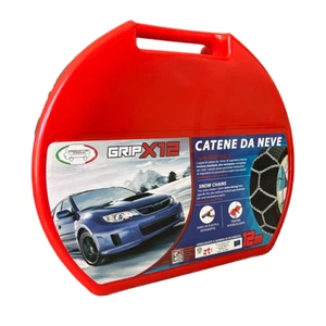 Catene da Neve 12mm Omologate Gruppo 140 gomme 225/55r19 - Foto 1 di 8