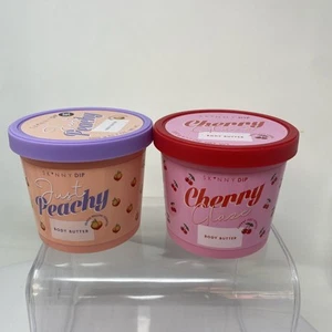 2 X SKINNY DIP PEACH & CHERRY BODY BUTTER DUE 200 G EACH - Picture 1 of 8